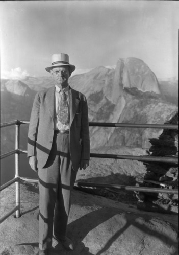 Director of CCC, Robert Fechner at Glacier Point