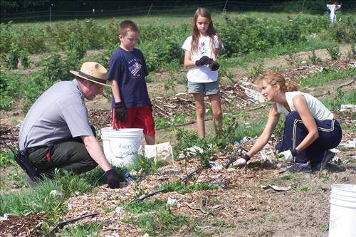 CVEEC Junior Ranger Program, Down & Dirty Farming, Ranger Josh Bates, Various Activities