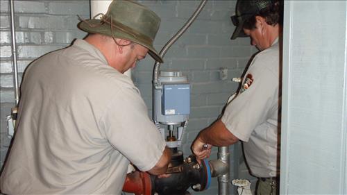 Replace Valves and Backflow Preventers at Hot Springs National Park in August 2010