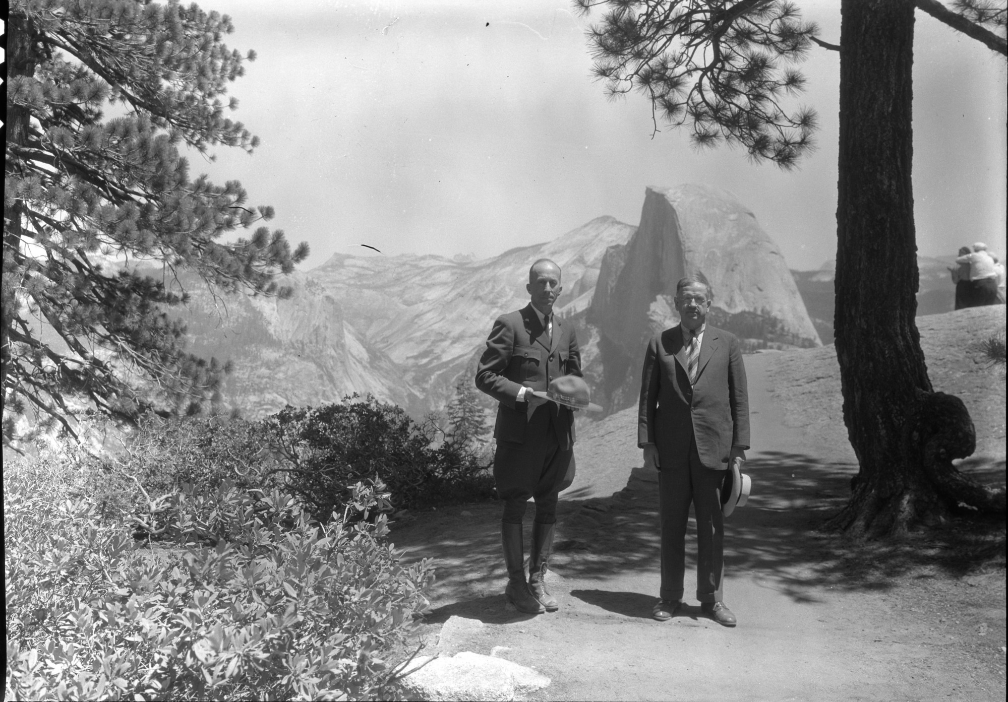 Colonel C. G. Thomson, Supt. and Sec. of the Interior, Harold Ickes.