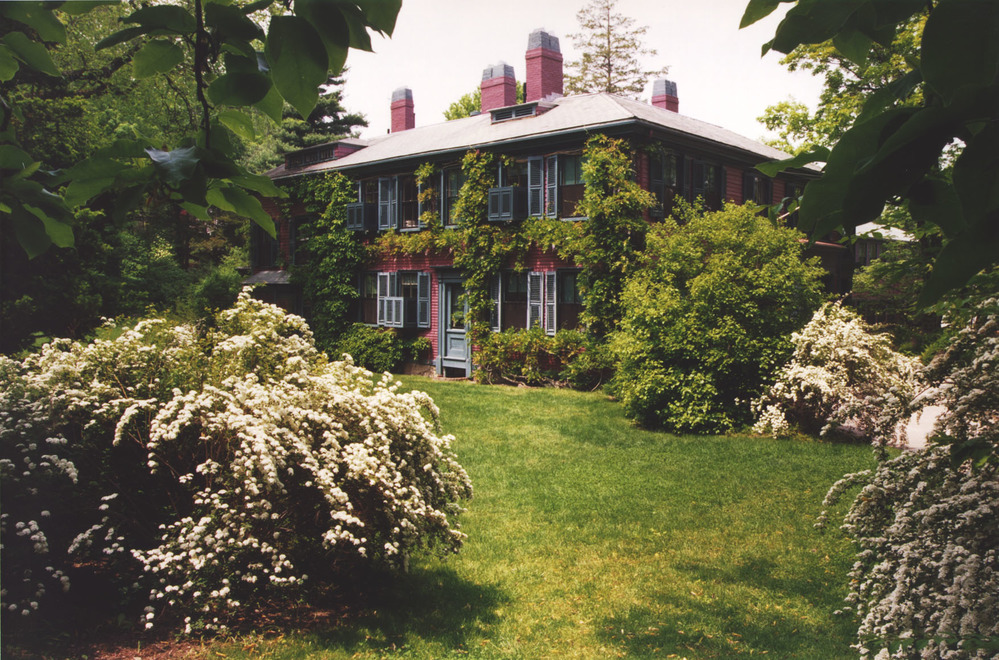 House and landscape at Frederick Law Olmsted National Historic Site