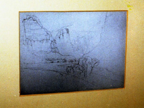 Color Photos of a temporary art exhibit.