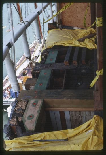 Condition survey of Wapama (built 1915; steam schooner), August 1988 - circa 1991