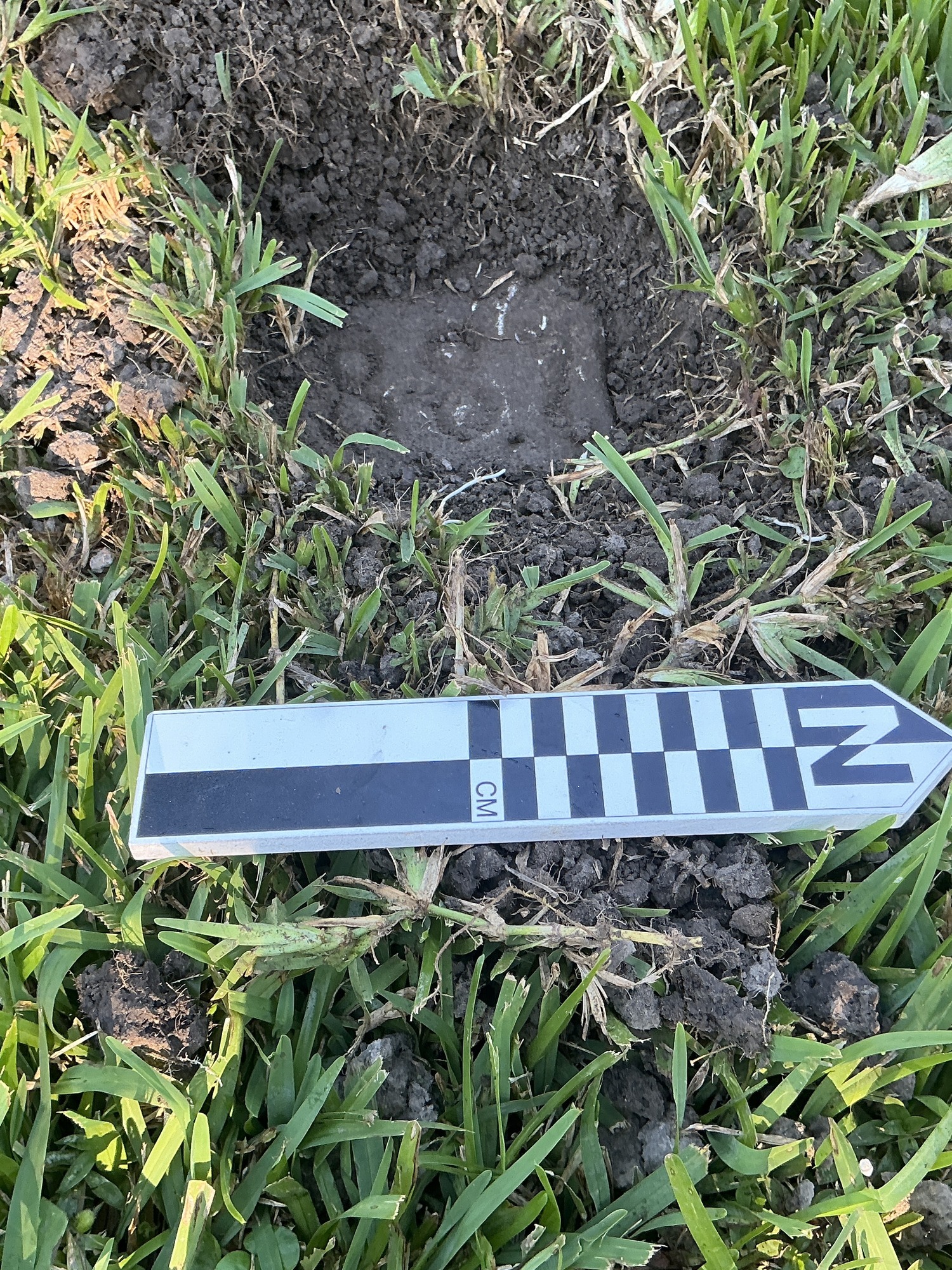 Extra image of flat marble marker