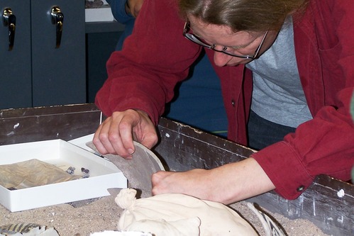 People - Pottery Prep in the Lab