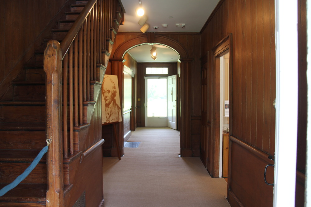 hallway inside museum