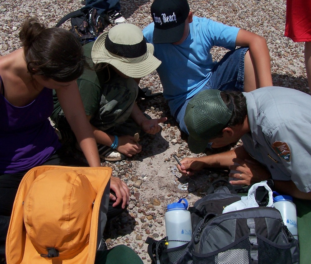 People - Day Camp Field Trip with Park Paleontologist Bill Parker