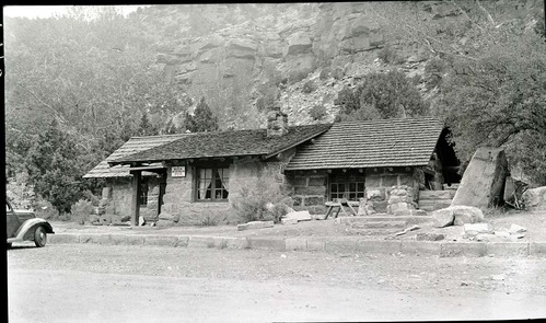 Museum at Canyon Junction, May 1938.
