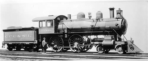 011/001.209--Cleveland, Cincinnati, Chicago & St. Louis Railroad Locomotives [Group 2]