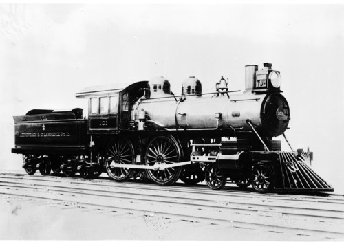 Adirondack & St. Lawrence no. 101 [4-4-0]