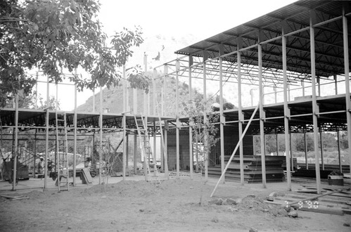 Construction of headquarters addition.
