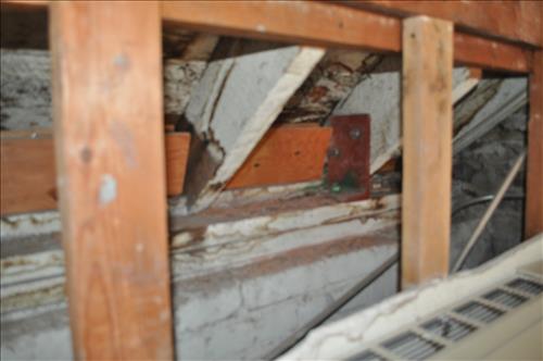 Presidio Building 102 Seismic Strengthening Phase A  Construction photos group 3