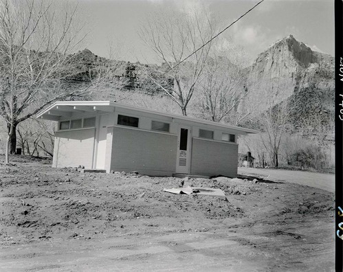 Comfort station, Building 125, South Campground.