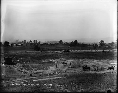 A0885-A0889--Nanticoke, PA--Truesdale Mine--Ground breaking [1911.09]