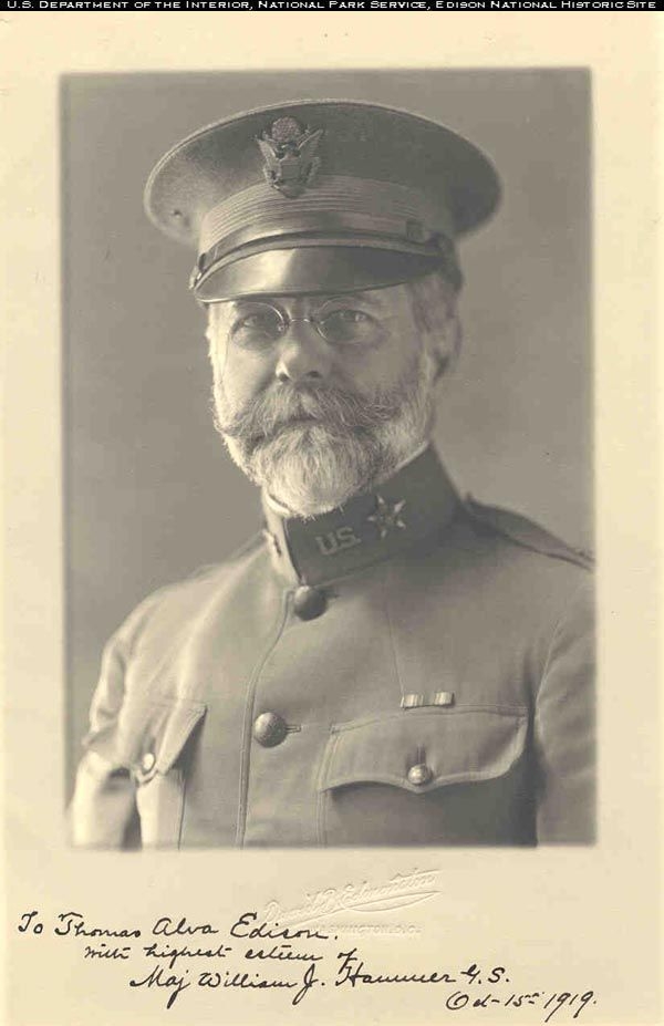 William J. Hammer; 10/15/1919. 10.167/1