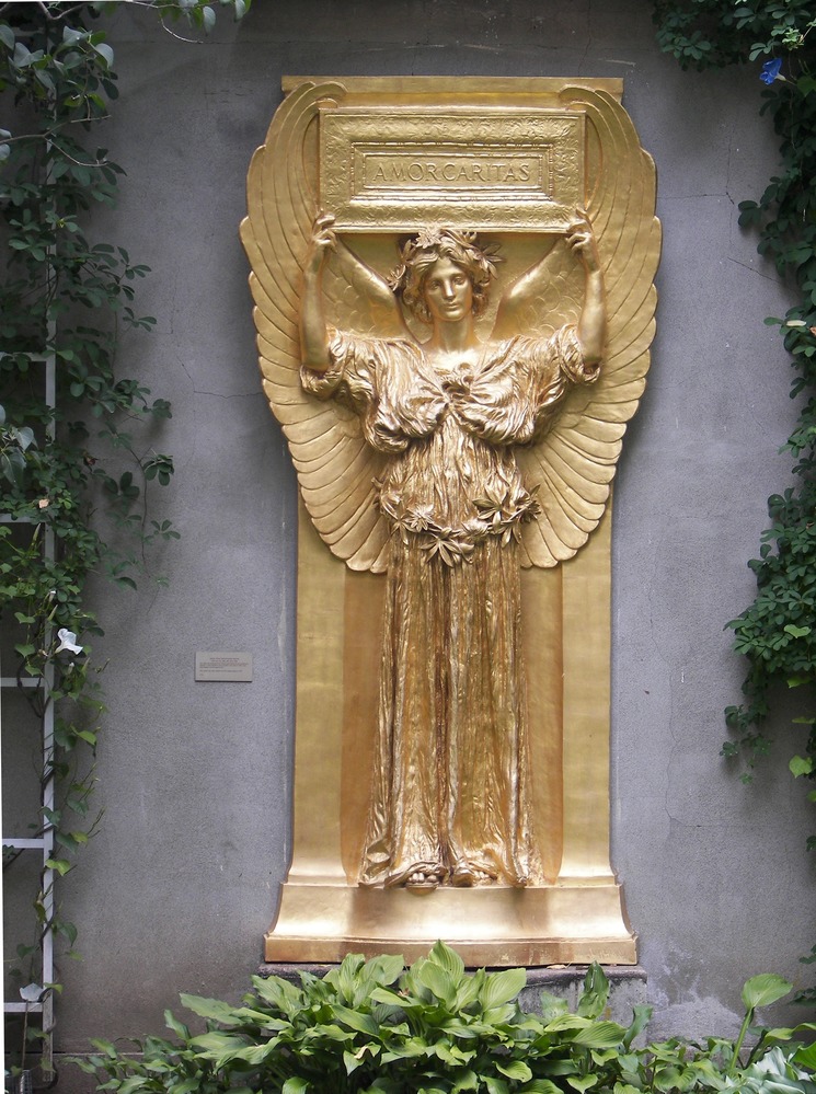 Amor Caritas in the Atrium of the New Gallery