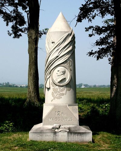 12th Massachusetts Infantry Monument