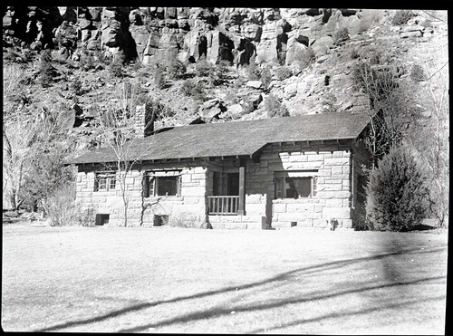 Building 1, Superintendent's residence, Pine Creek housing area.