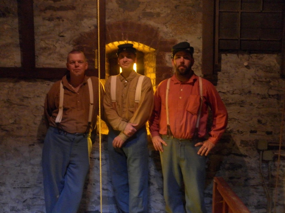 Soldiers from the 52nd New York, a Civil War living history group, who visited St. Paul's Church National Historic Site for Memorial Day commemoration, May 28, 2012.