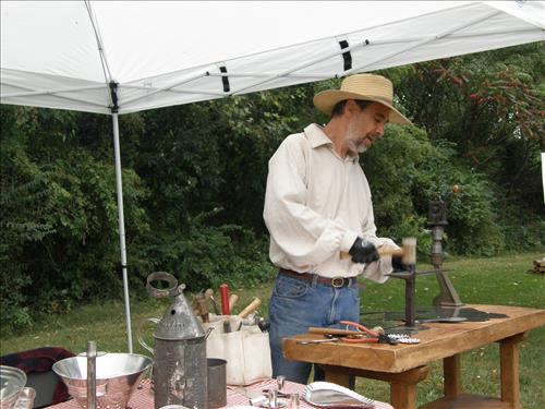 Lindenwald Harvest Day Celebration at Martin Van Buren National Historic Site in September 2009 part I