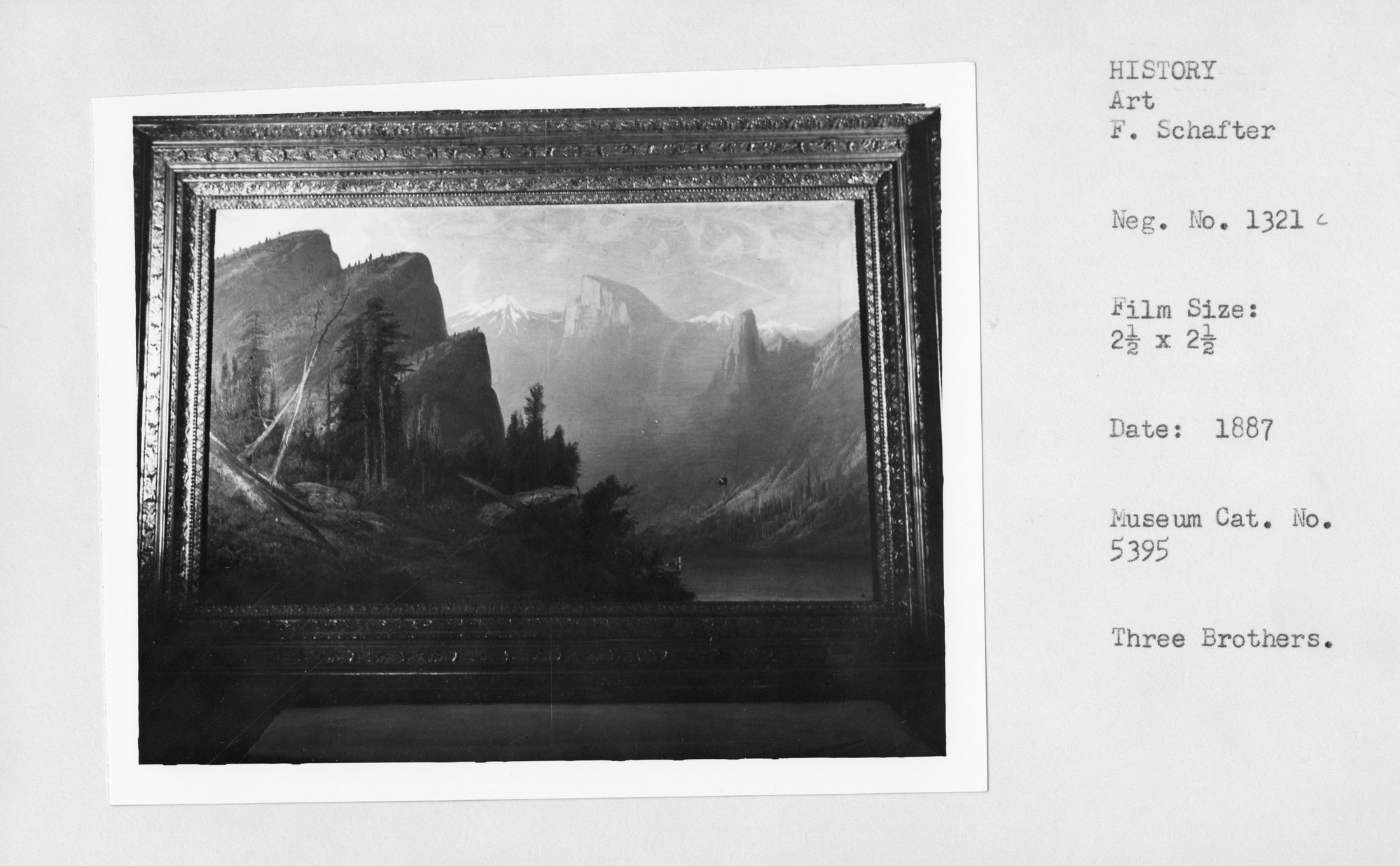 Three Brothers. Museum Cat. No. 5395. Painted in 1887.