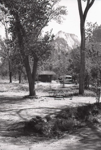 Campsites at the South Campground.
