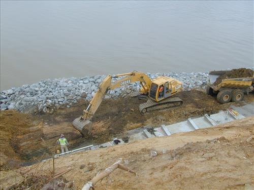 Rehabilitate Shoreline & Seawalls / Bluff Stabilization - Phase I