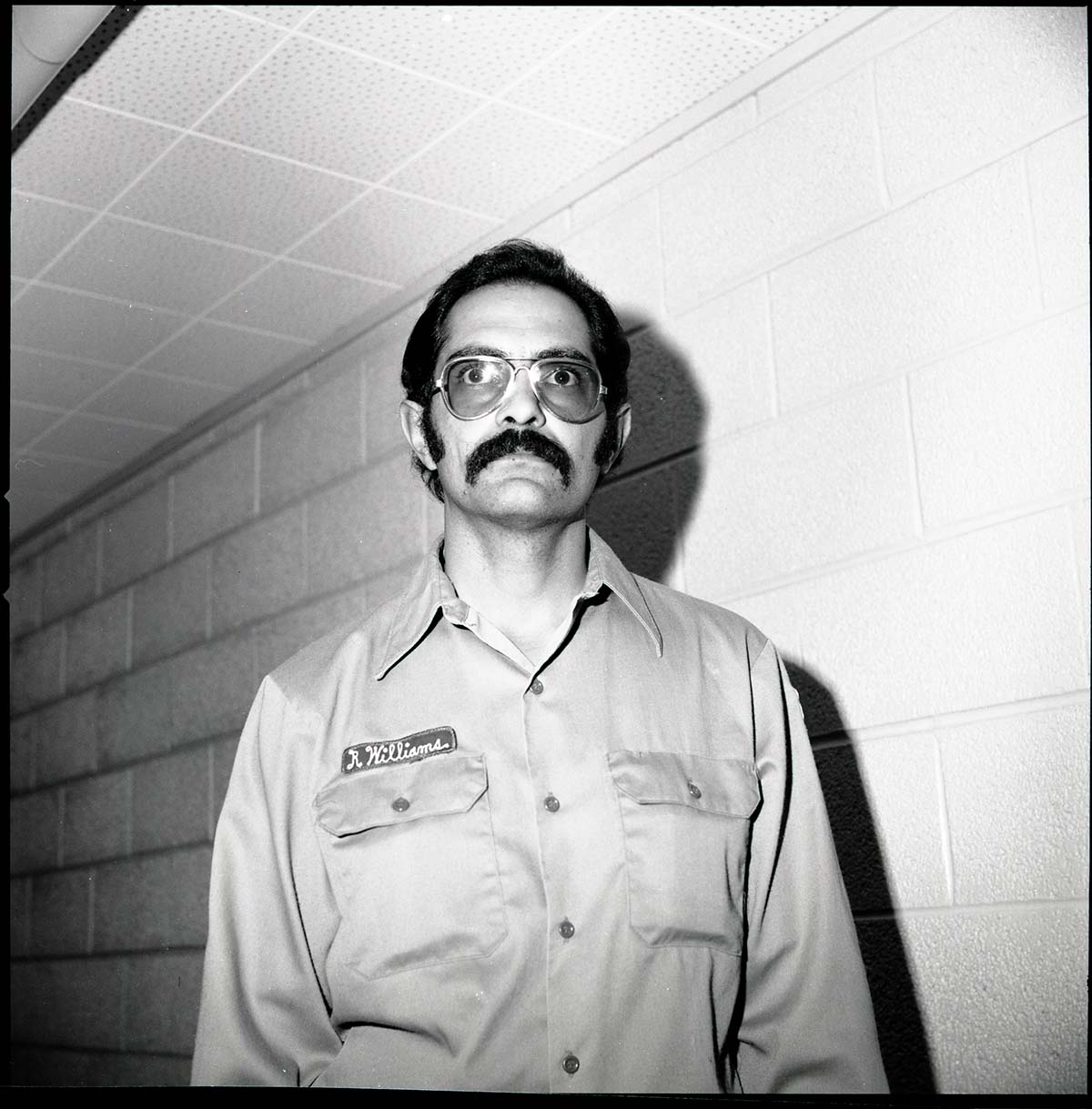 BW Photos of maintenance personnel.