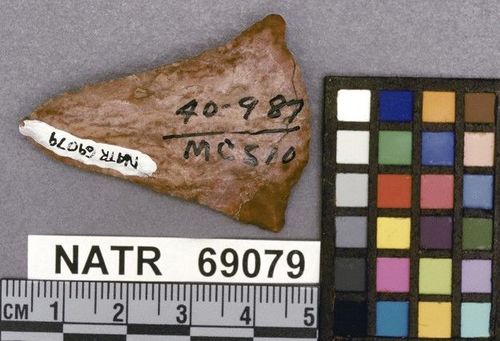 NATR   69079 -- Morrow Mountain I projectile point