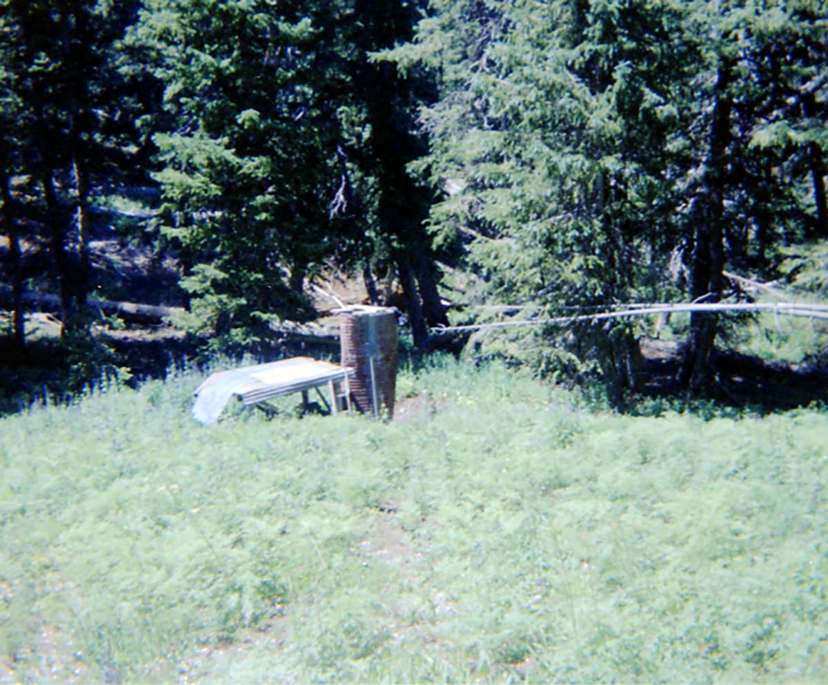 Color photos of aspects of the Cedar Breaks water system.