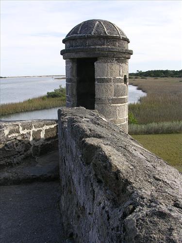 Views of Fort Matanzas National Monument in January 2008