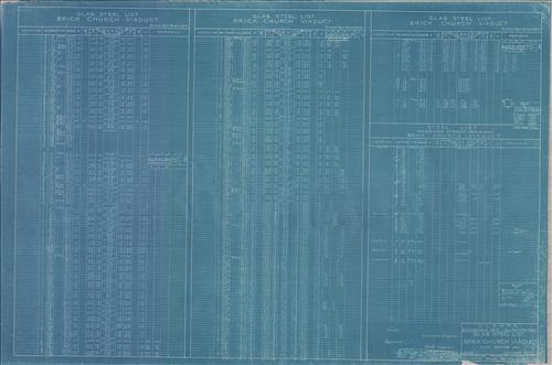 20352.BL-(GROUP 3) East Orange, NJ--Brick Church Viaduct and Station [1921-1922]