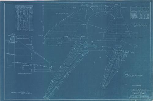20231.BL-3 miles east of Foster, PA--24-foot semicircular arch bridge no.13.51 over highway [1912]