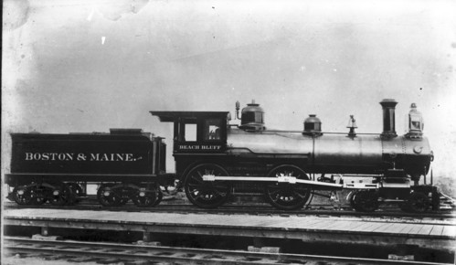 Boston & Maine no. 0168 [4-4-0] Beach Bluff