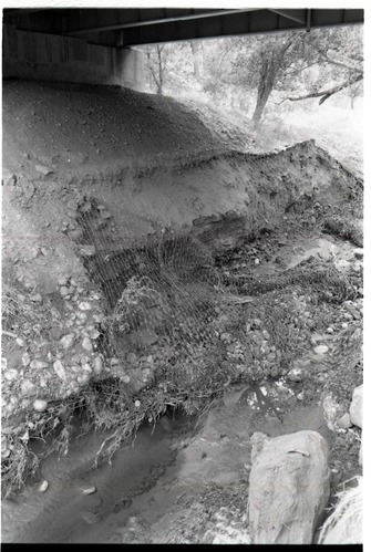 BW Photos of the damage from the Oak Creek flash flood of 1989.