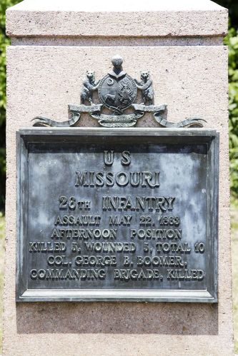 26th U.S. Missouri Infantry Position Marker