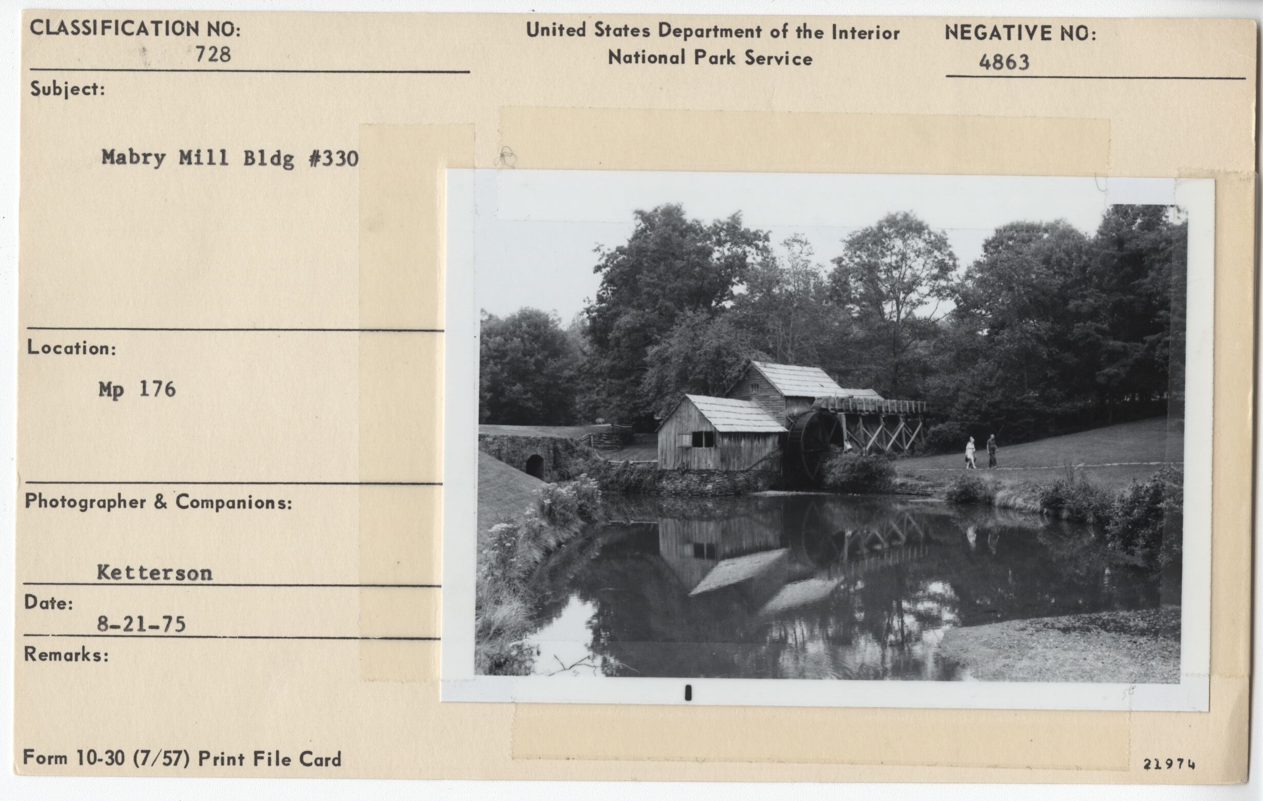 Mabry Mill Bldg. #330