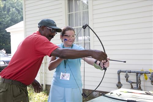 Get Up, Get Out, Go! archery