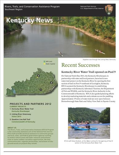 RTCA 2012 Kentucky News