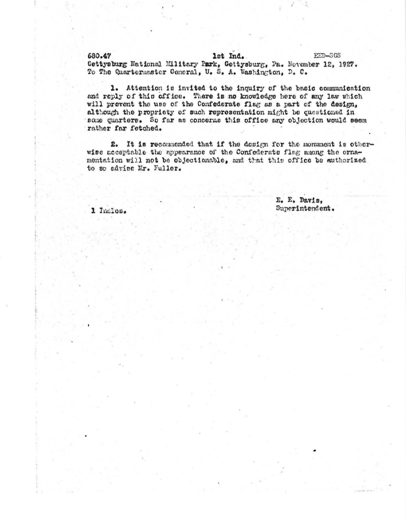 White paper with typed black text