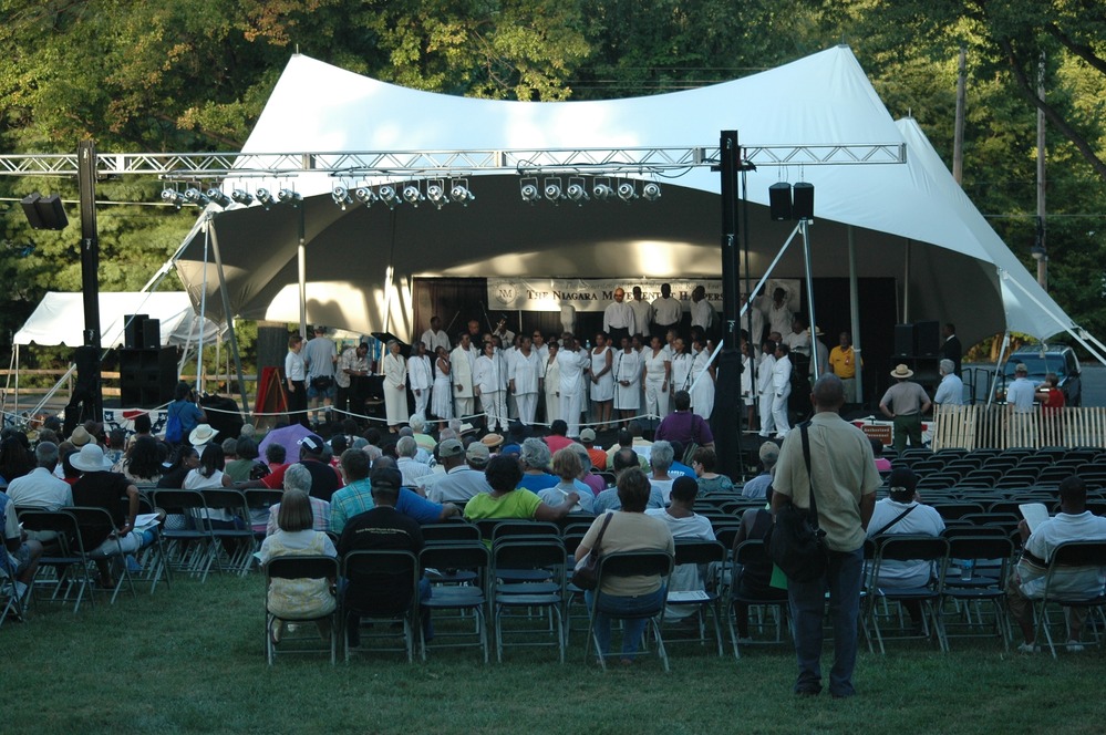 Shiloh Gospel Choir performs at the Niagara Movement Centennial