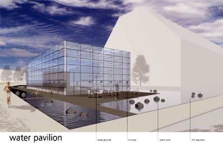 Awarded first prize of $10,000 for his "elegant yet simple proposal for a shimmering glass box that successfully integrates information technology into its architecture."