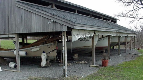 Thompson Island is home to Thompson Island Outward Bound Education Center, which teaches Boston youth about maritime history and boat safety.