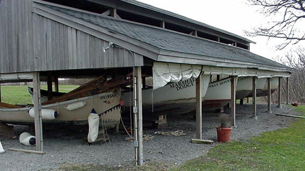 Thompson Island is home to Thompson Island Outward Bound Education Center, which teaches Boston youth about maritime history and boat safety.