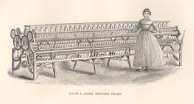 Lithograph of spinner