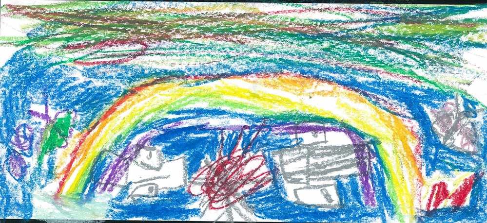 Scene of Sleeping Bear Dunes