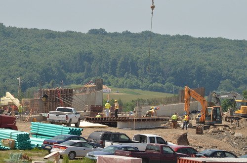 Visitor Center Complex construction