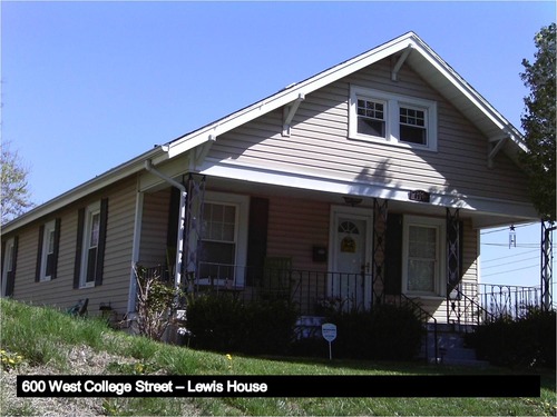 Bungalow style house