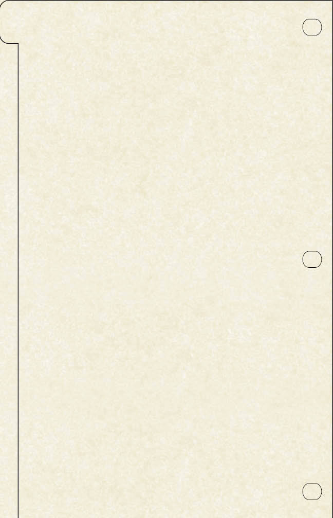 The back cover from an exhibit flip book is blank of text and illustrations. 