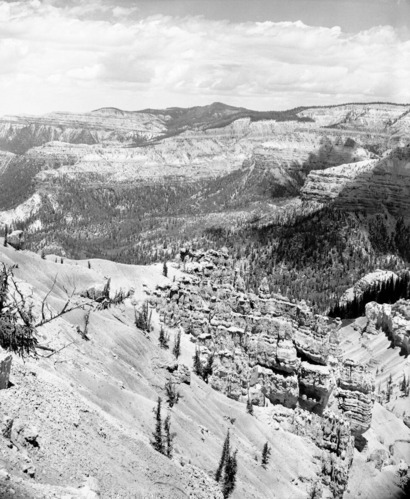 The amphitheater from the rim at Cedar Breaks National Monument.